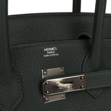 Hermes Birkin 30 Vert Fonce Togo Palladium Hardware