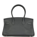 Hermes Shoulder Birkin Light 29 Ardoise Evercolor Palladium Hardware