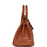 Hermes Birkin 25 Gold Matte Alligator Gold Hardware