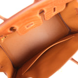 Hermes Birkin 25 Gold Matte Alligator Gold Hardware