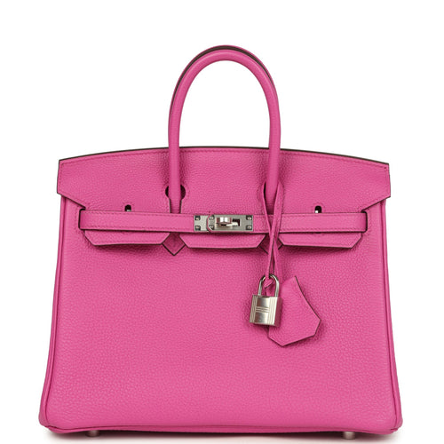 Hermes Birkin 25 Magnolia Togo Palladium Hardware