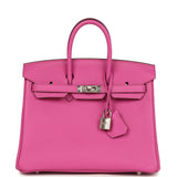 Hermes Birkin 25 Magnolia Togo Palladium Hardware