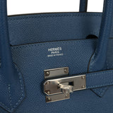 Hermes Birkin 30 Deep Bleu Epsom Palladium Hardware - Thumbnail View 7