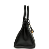 Hermes Birkin 30 Black Epsom Gold Hardware