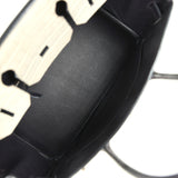 Pre-owned Hermes Special Order (HSS) Birkin 30 Gris Perle and Prunoir Matte Alligator Brushed Palladium Hardware