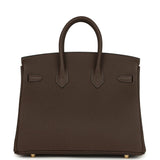 Hermes Birkin 25 Ecorce Togo Gold Hardware