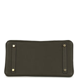 Pre-owned Hermes Birkin 30 Vert de Gris Togo Gold Hardware