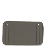 Hermes HAC Birkin 40 Etain Togo Palladium Hardware