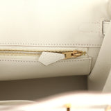 Hermes Birkin 25 Mushroom Togo Gold Hardware