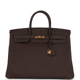 Hermes Birkin 40 Chocolate Togo Gold Hardware - Thumbnail View 1