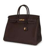 Hermes Birkin 40 Chocolate Togo Gold Hardware - Thumbnail View 5