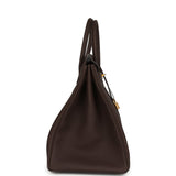 Hermes Birkin 40 Chocolate Togo Gold Hardware - Thumbnail View 3
