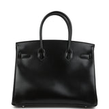 Hermes Birkin 30 Black Box Palladium Hardware
