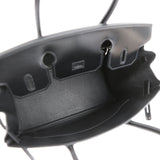 Hermes Birkin 30 Black Box Palladium Hardware