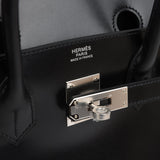 Hermes Birkin 30 Black Box Palladium Hardware