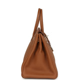 Pre-owned Hermes Birkin 35 Gold Togo Palladium Hardware - Thumbnail View 3