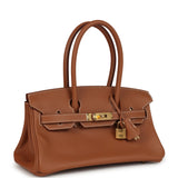 Hermes Shoulder Birkin Light 29 Gold Evercolor Gold Hardware
