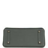 Hermes Shoulder Birkin Light 29 Vert Mangrove Evercolor Permabrass Hardware - Thumbnail View 6