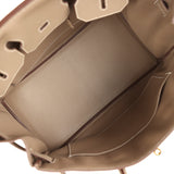 Pre-owned Hermes Birkin 35 Etoupe Togo Gold Hardware - Thumbnail View 8