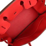 Hermes Birkin 30 Rouge Radieux Togo Palladium Hardware