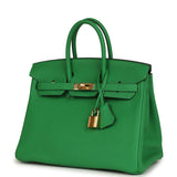Hermes Birkin 25 Bambou Togo Gold Hardware - Thumbnail View 5