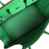 Hermes Birkin 25 Bambou Togo Gold Hardware - Thumbnail View 8