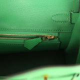 Hermes Birkin 25 Bambou Togo Gold Hardware - Thumbnail View 9