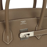 Hermes Birkin 35 Etoupe Togo Brushed Palladium Hardware
