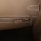 Hermes Birkin 35 Etoupe Togo Brushed Palladium Hardware