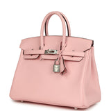 Hermes Birkin 25 Rose Sakura Swift Palladium Hardware - Thumbnail View 3