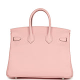 Hermes Birkin 25 Rose Sakura Swift Palladium Hardware - Thumbnail View 5