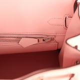 Hermes Birkin 25 Rose Sakura Swift Palladium Hardware - Thumbnail View 9