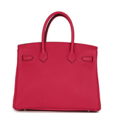 Hermes Birkin 30 Rose Extreme Togo Palladium Hardware