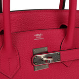 Hermes Birkin 30 Rose Extreme Togo Palladium Hardware