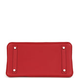 Hermes Birkin 30 Rouge Vif Togo Palladium Hardware