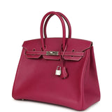 Hermes Birkin 35 Tosca Candy Epsom Palladium Hardware