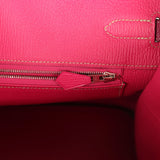 Hermes Birkin 35 Tosca Candy Epsom Palladium Hardware