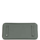 Hermes Shoulder Birkin Light 29 Vert Amande Evercolor Palladium Hardware