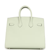 Hermes Birkin Sellier 25 Vert Fizz Epsom Palladium Hardware - Thumbnail View 4