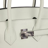 Hermes Birkin Sellier 25 Vert Fizz Epsom Palladium Hardware - Thumbnail View 7