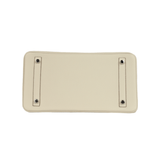 Pre-owned Hermes Birkin 30 Craie Togo Palladium Hardware