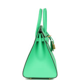 Hermes Birkin Sellier 25 Vert Comics Epsom Gold Hardware