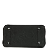 Hermes Birkin 25 Black Togo Palladium Hardware