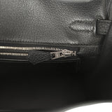 Hermes Birkin 25 Black Togo Palladium Hardware