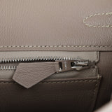 Hermes Birkin 25 Himalaya Niloticus Crocodile Palladium Hardware