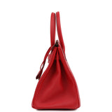 Hermes Special Order (HSS) Birkin 30 Rouge Casaque Epsom Gold Hardware