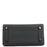 Hermes Birkin Sellier 25 Gris Misty Epsom Permabrass Hardware