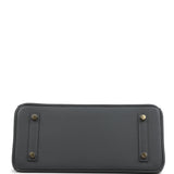 Hermes Shoulder Birkin Light 29 Ardoise Evercolor Gold Hardware