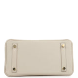 Hermes Birkin 25 Craie Togo Gold Hardware