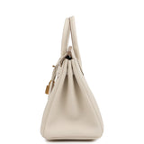 Hermes Birkin 25 Craie Togo Gold Hardware